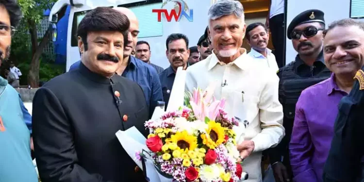 AP CM Nara Chandrababu Naidu as the Chief Guest for the first episode of 'Unstoppable with NBK' Season 4, Biggest AHA show, Nandamuri Balakrishna, Telugu Film Industry, Telugu World Now