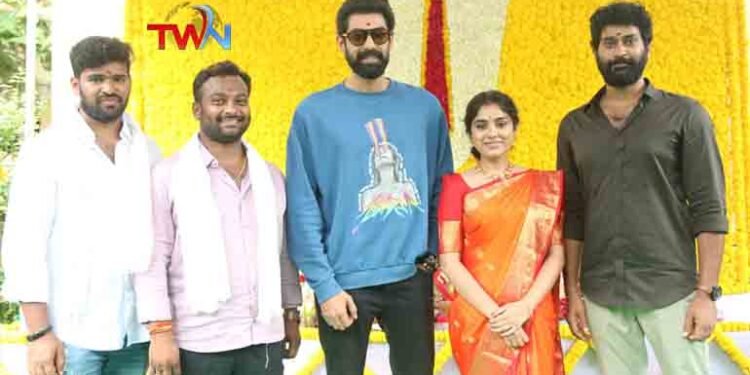By 7 PM Productions, Puppet Show Productions project with Thiruveer 'The Great Pre Wedding Show' launched traditionally by Rana Daggubati, Film News, Telugu World Now