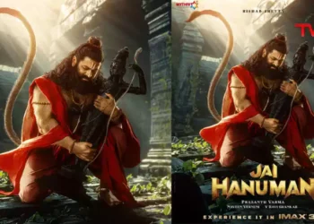 Rishabh Shetty Astonishes As Hanuman, The First Look Of Prasanth Varma, Mythri Movie Makers, PVCU, Much-awaited Sequel Jai Hanuman Unveiled, Film News, Telugu World Now