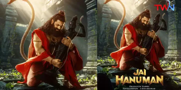 Rishabh Shetty Astonishes As Hanuman, The First Look Of Prasanth Varma, Mythri Movie Makers, PVCU, Much-awaited Sequel Jai Hanuman Unveiled, Film News, Telugu World Now