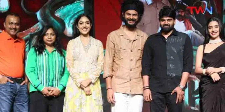 Swag movie worked hard to win over the audience. hero Sree Vishnu in the prerelease event, Ritu Verma, Meera Jasmine, Daksha Nagarkar, Film News, Telugu World Now
