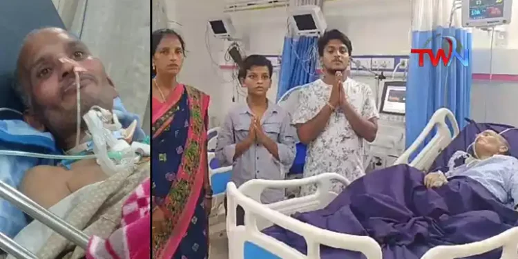 CM Revanth Reddy Sarkar admits coma patient to hospital, unconscious from Qatar to India, Badanapally Sayanna , Gulf News, Manda Bheem Reddy, Telugu World Now