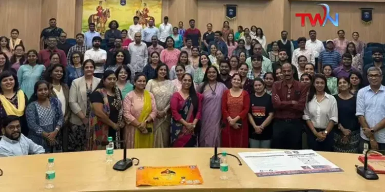 Joint launch of 14th batch of Margadarshak & 4th Batch of Sanghamitra, Cyberabad, Ms.Srujana Karnam, Ms.Mamatha Madireddy, Society for Cyberabad Security Council (SCSC), Cyberabad News