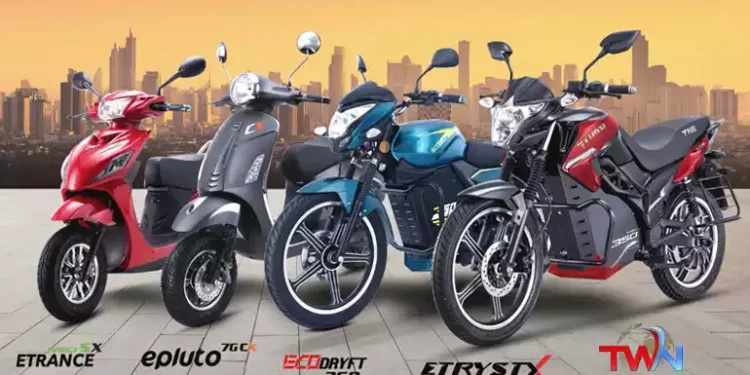 Unmatched in the electric vehicle revolution PURE EV Motorcycles, Telugu World Now