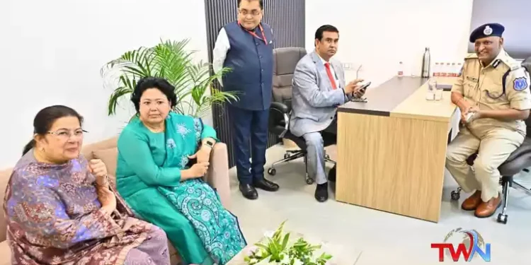 Aditya Birla Group Vice Chairman Smt. Rajshri inaugurated Pushpashri Factory in Ibrahimpatnam, Rachakonda Commissioner Shri Sudheer Babu IPS, Telugu World Now