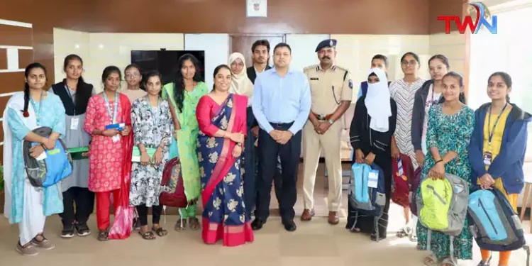 Cyberabad CP Appreciated Essay Writing Competition Winners, CP Avinash Mohanty, IPS, CP, D. Joel Davis, IPS, Women & Children Safety Wing (W&CSW), Telugu World Now