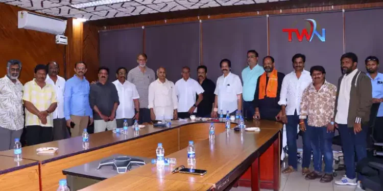 Sr NTR 's ManaDesam Movie Completes 75 Years Anniversary Celebrations Pressmeet, Telangana State Film industry council, Film News, Telugu World Now