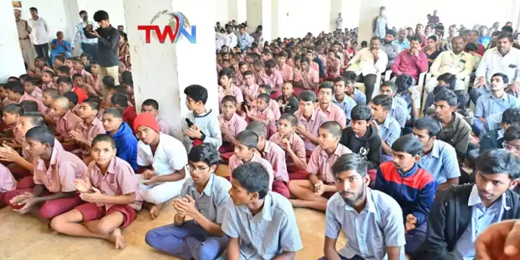 Students should set high goals. Priority should be given to health and discipline, says CP Sudheer Babu IPS, Rachakonda Police News, Telugu World Now