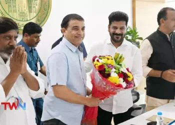 Telangana CM Revanth Reddy Garu Envisions Hyderabad As A Global Hub for Cinema, FDC Chairman Dil Raju, Deputy Chief minister Mallu Bhatti Vikramarka, Telangana News, Telugu World Now