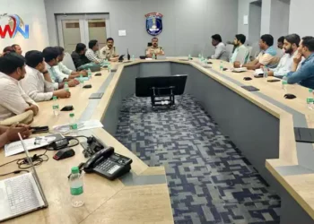 Cyberabad Traffic Police Coordination Meeting with Delivery and bike taxi Platforms, CP Traffic D. Joel Davis, IPS, Cyberabad Police Commissionerate jurisdiction, Cyberabad News, Telugu World Now