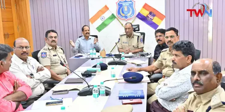 For the first time in India, a digital communication system has been installed in the Rachakonda Commissionerate, DIG IT & Communication Sri J. Srinivasa Rao, CP Sudheer Babu IPS, Telugu World Now