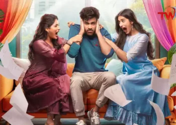 God Of Masses Nandamuri Balakrishna, Global Star Ram Chara Unveiled First Look Of Charming Star Sharwa, AK Entertainments’ #Sharwa37 Titled Nari Nari Naduma Murari, Captivating First Look Revealed, Film News