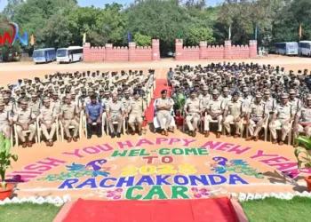 Officers and staff should work with renewed enthusiasm in the new year, CP Sudheer Babu IPS, Rachakonda Commissionerate, Amberpet Police Headquarters, Rachakonda News, Telugu World Now