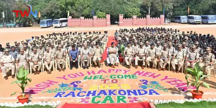 Officers and staff should work with renewed enthusiasm in the new year, CP Sudheer Babu IPS, Rachakonda Commissionerate, Amberpet Police Headquarters, Rachakonda News, Telugu World Now