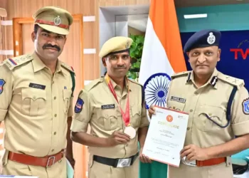 Rachakonda Police excels in 2024 Asian Open Police Taekwondo Championship, AR Constable D. Sanjeev Kumar, CP Sri Sudheer Babu IPS, Telugu World Now
