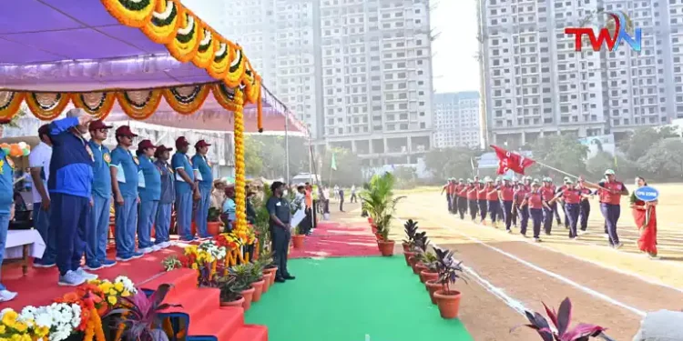 Sports are essential for the mental and physical development of individuals, CP Sudheer Babu IPS, Saroor Nagar Indoor Stadium, 6th Rachakonda Police Commissionerate Annual Sports Meet-2025, Rachakonda News, Telugu World Now