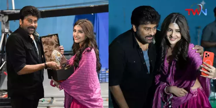Chiranjeevi Felicitates Actress Sreeleela On The Sets Of Vishwambhara Movie, Director Vassishta, Tollywood Latest Updates, Telugu Film News, Telugu World Now