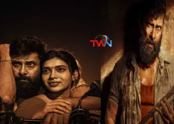 Hero Chiyan Vikram, Director S.U. Arun Kumar, H.R. Pictures, Heroine Riya Shibu, Veera Dheera Soora Movie Teaser Release, Latest Telugu Movies, Telugu World Now