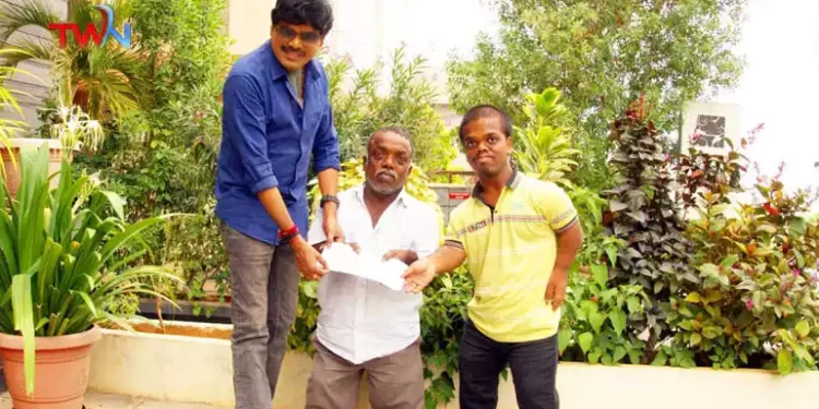 Tollywood Hero Krishna Sai Extends Financial Support to Junior Artist Potti Johnny, Krishna Sai International Charitable Trust, Tollywood News, Telugu World Now