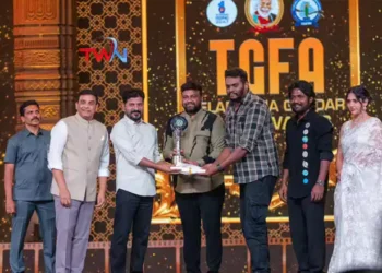 Colour Photo Team Receives Gaddar Award from CM Revanth Reddy for Being the Second Best Film of 2020, Latest Telugu News, Telugu World Now