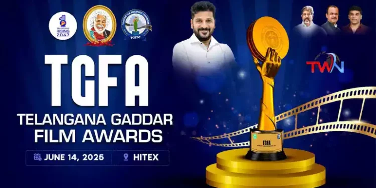 Telangana Gaddar Film Awards (TGFA) 2024 Ceremony to Be Held Grandly at Hitex on June 14th, CM Revanth Reddy, Komatireddy Venkat Reddy, Dil Raju, Hitex Exhibition Center, Telugu World Now