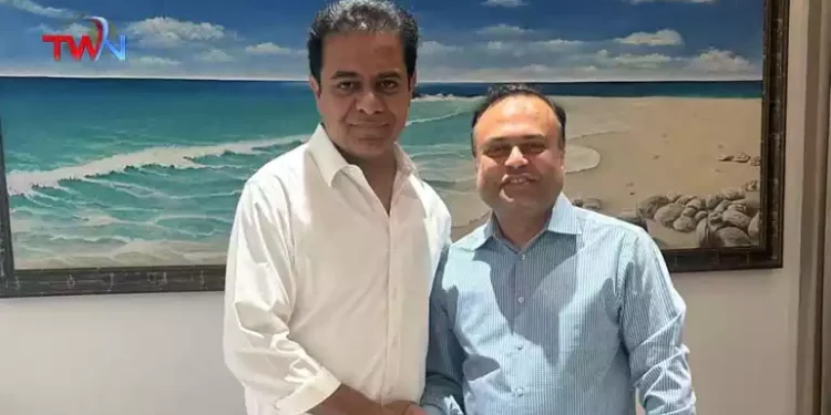 KTR Congratulated Uday Nagaraju on being elected as a member of the Britan House of Lords, UK News, NRI News, Telugu World Now